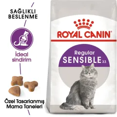Royal Canin Sensible 33 Hassas Sindirim Sistemi Yetişkin Kedi Maması 15 Kg