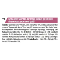 Pro Plan Medium Sensitive Skin Somonlu Orta Irk Yetişkin Köpek Maması 14 Kg