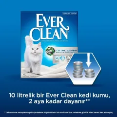 Ever Clean Total Cover Koku Önleyici Kedi Kumu 10lt