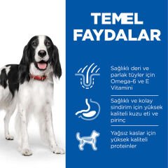 Hills Lamb Kuzulu Yetişkin Köpek Maması 2,5 Kg
