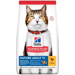 Hill's SCIENCE PLAN 7+ Tavuklu Yaşlı Kedi Maması 3kg