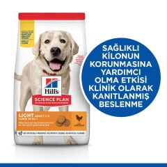 Hills Light Large Breed Büyük Irk Diyet Köpek Maması 14 Kg