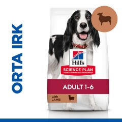 Hills Medium Kuzulu Yetişkin Köpek Maması 14 Kg
