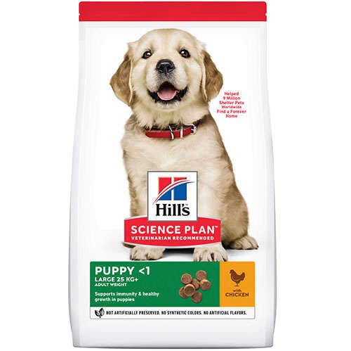 Hills Puppy Large Büyük Irk Tavuklu Yavru Köpek Maması 14,5 Kg