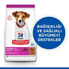 Hills Small & Miniature Puppy Küçük Irk Kuzulu Yavru Köpek Maması 3 Kg