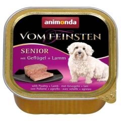 Animonda 82975 Vom Feinsten Kümes Hayvanlı ve Kuzulu Yaşlı Köpek Maması 150 Gr