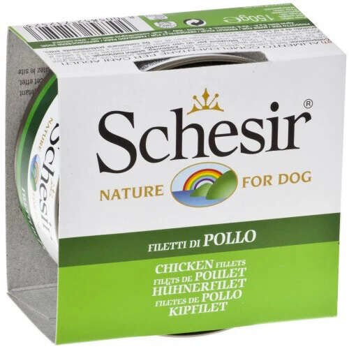Schesir Jelly Jöle İçinde Tavuklu Fileto Köpek Konservesi 150 Gr