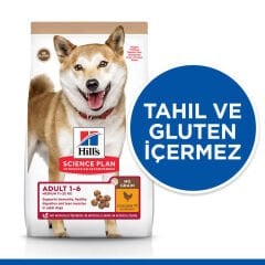 Hills No Grain Medium Tavuklu Tahılsız Köpek Maması 12 Kg