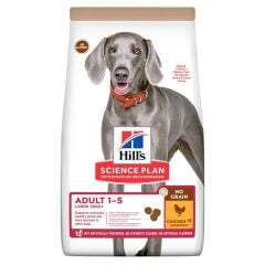 Hills No Grain Large Tavuklu Tahılsız Büyük Irk Köpek Maması 12 Kg