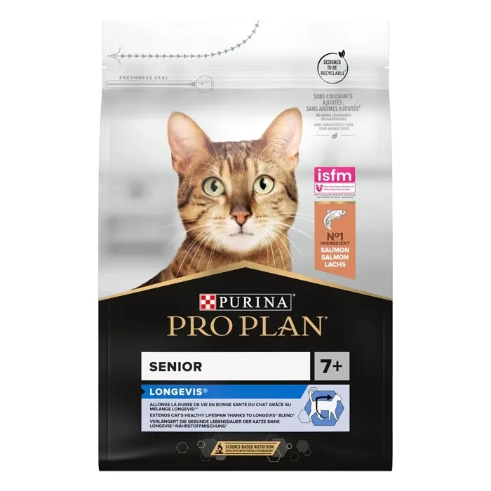 Pro Plan Original Senior +7 Somonlu Yaşlı Kedi Maması 3 Kg