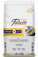Felicia Düşük Tahıllı Hipoalerjenik Tavuklu Kısırlaştırılmış Yaşlı ve Yetişkin Kedi Maması 12kg